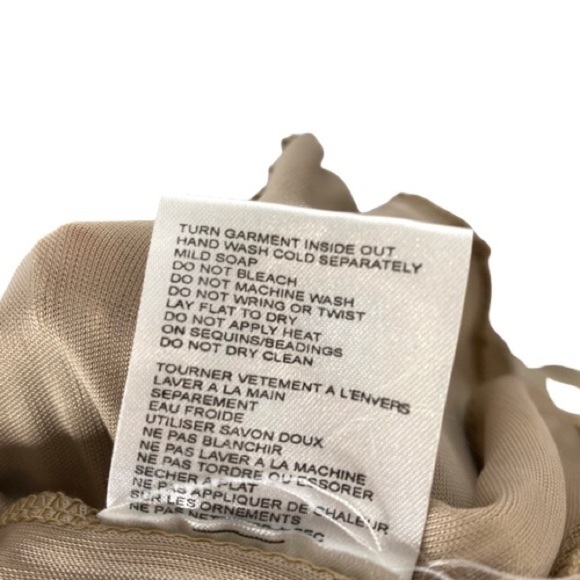 Gorgeous Muted Gold crochet top - Picture 3 of 10